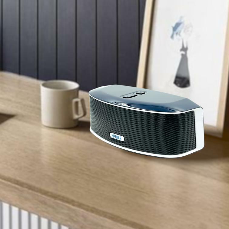 熱刺藍白色藍牙喇叭