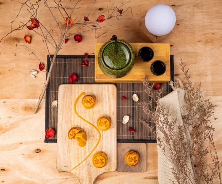 幸福扭蛋流心奶皇月餅禮盒