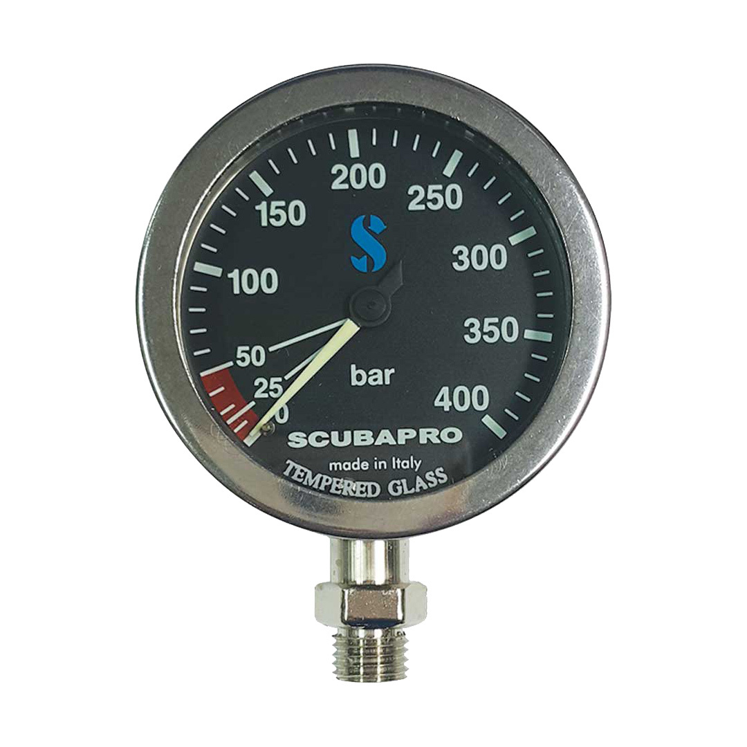 ★Scubapro  殘壓單錶 金屬外殼28.152