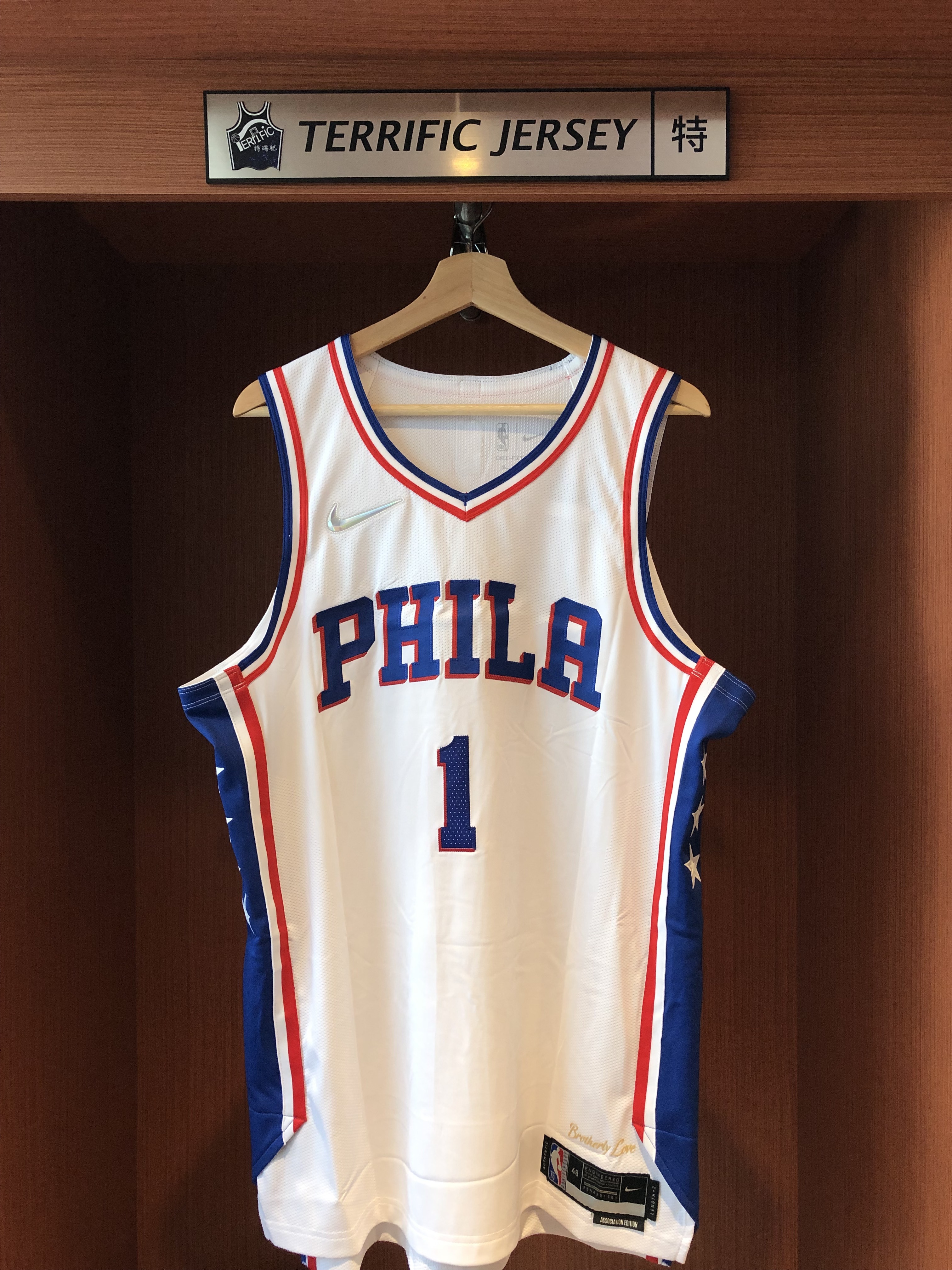 NBA球衣 James Harden 費城七六人白 75周年 鑽石標 Association Nike Authentic 球員版 電繡 全新