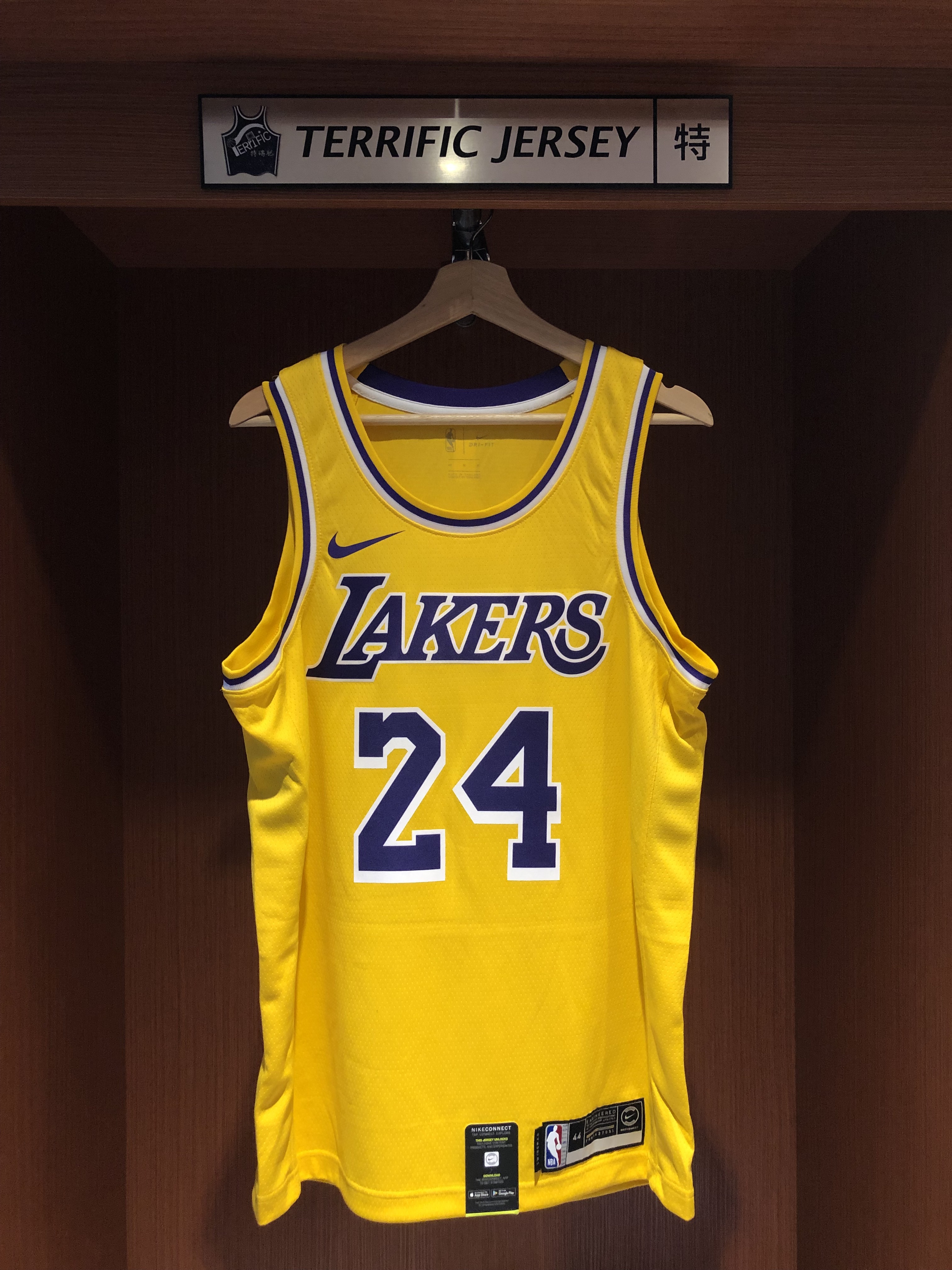 NBA球衣 Kobe Bryant Blackmamba 洛杉磯湖人綽號 Icon Nike Swingman 球迷版 熱轉印 全新
