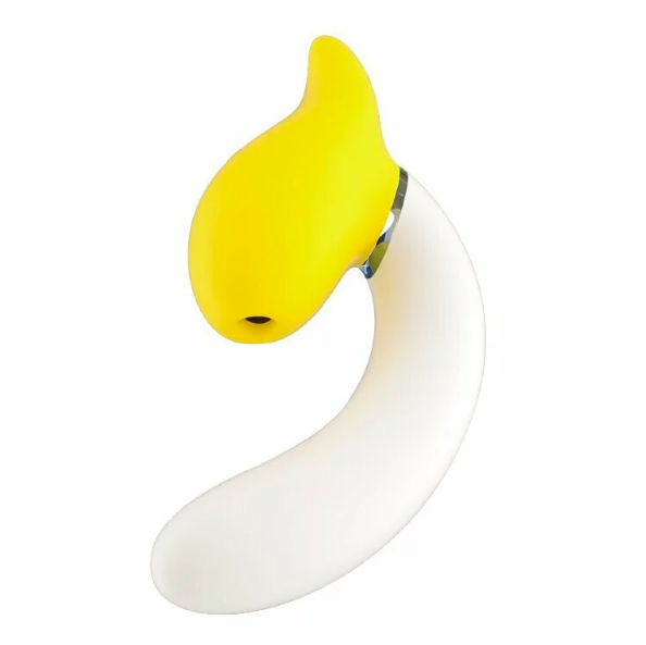 YY Horse 歪歪馬: 旋轉蕉蕉 吸啜震動兩用棒