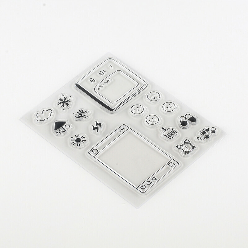 日記  +Clear Stamp 透明印章組 ｜日本BGM