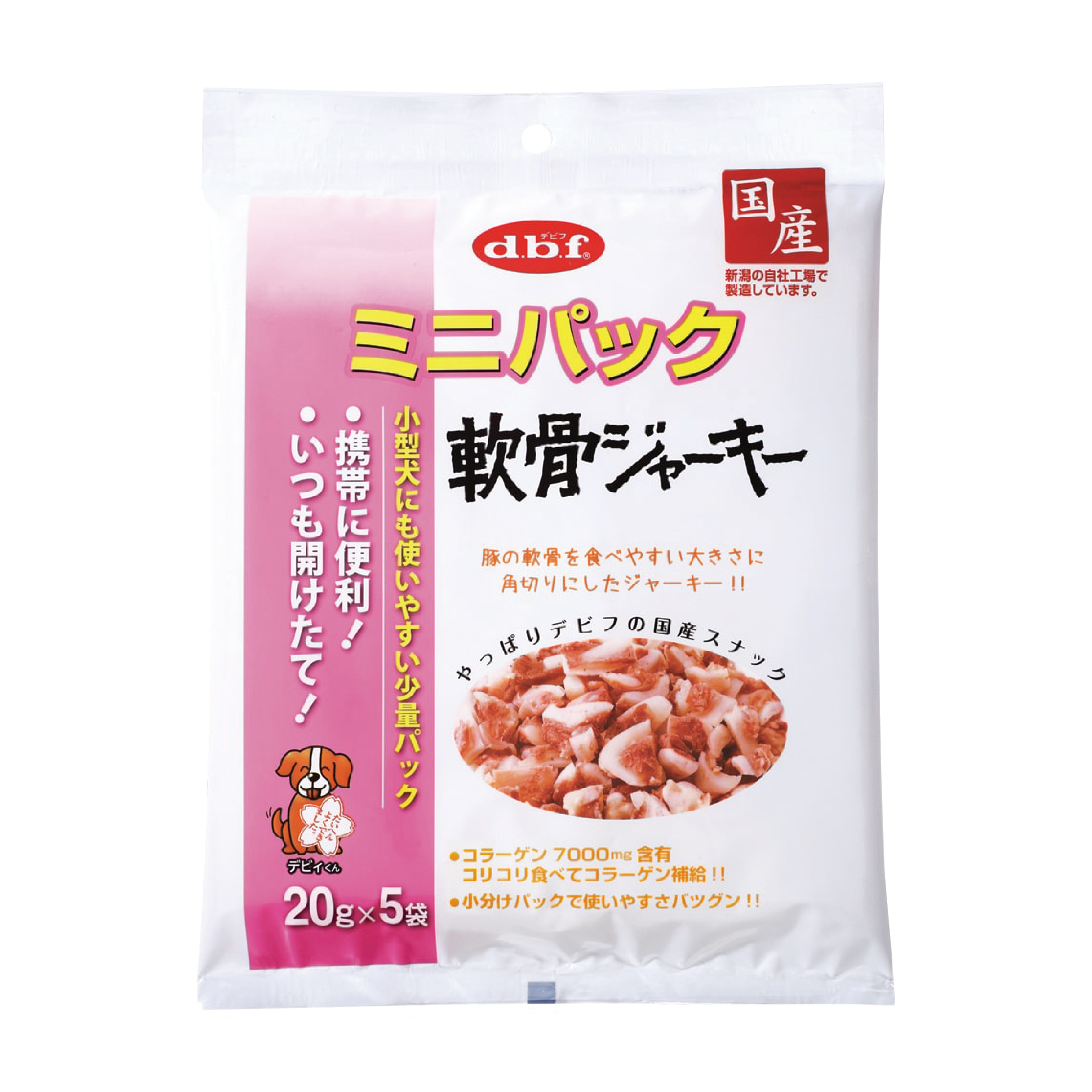 DBF⎜迷你裝 軟骨肉乾 20gX5小包 (DBF-5162)