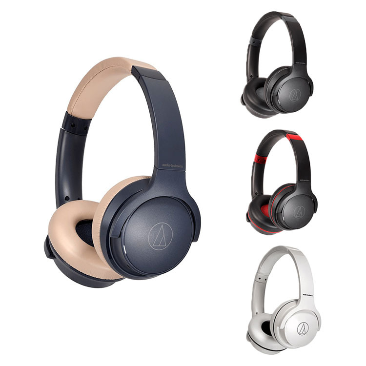 【audio-technica 鐵三角】ATH-S220BT 無線耳罩式耳機 四色