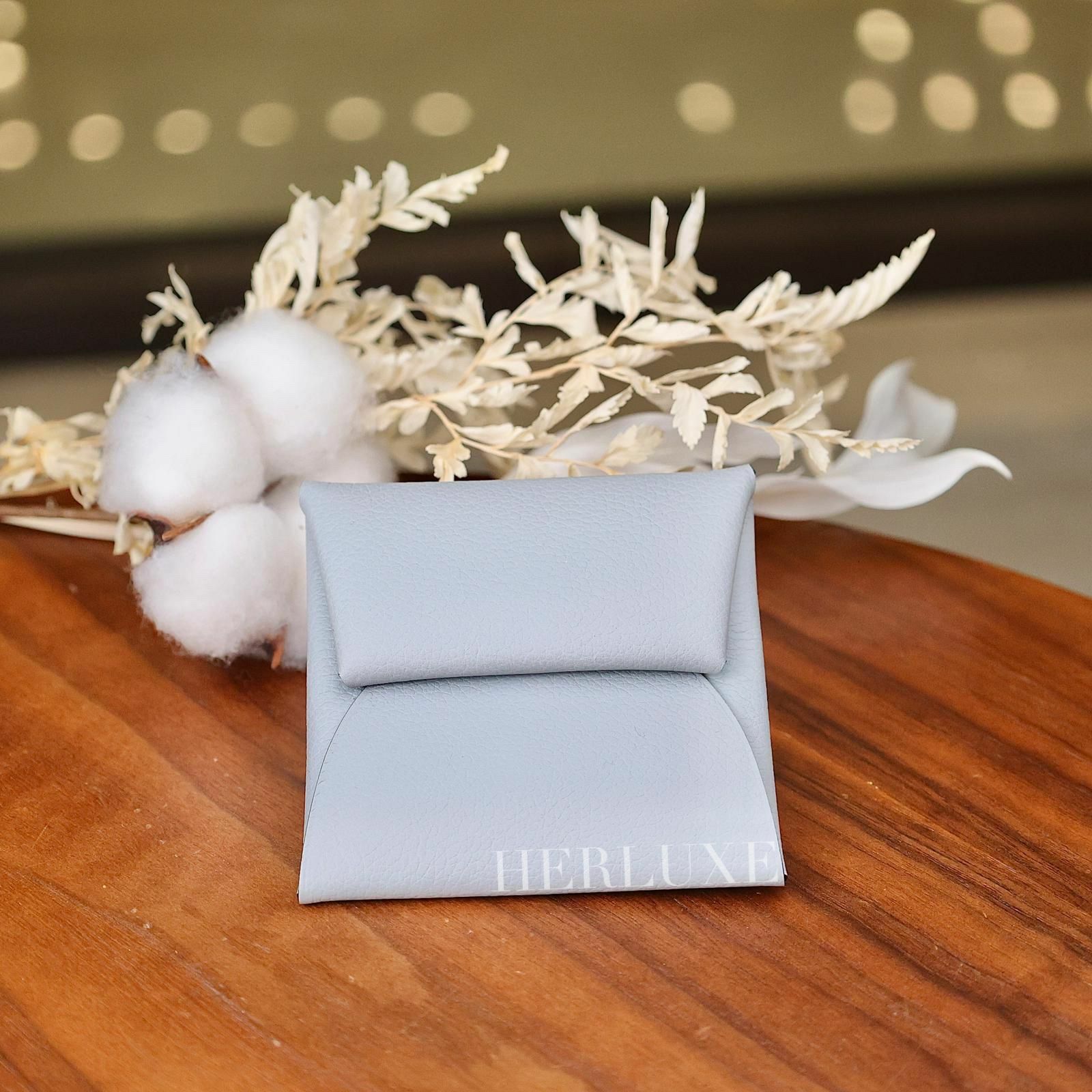 Bastia change purse 8U blue glacier evercolor