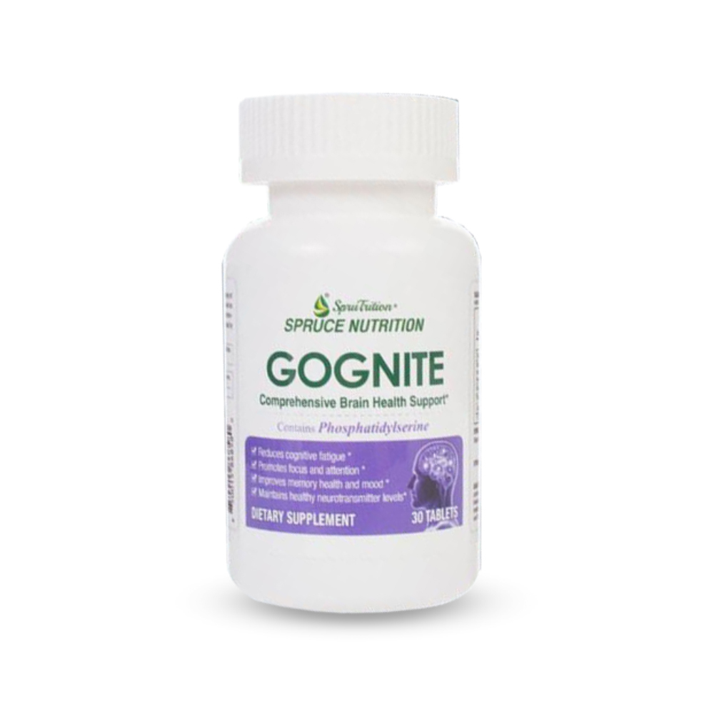 【 Spruce Nutrition 】五重強效 腦靈素｜30 片裝（美國原裝行貨）
