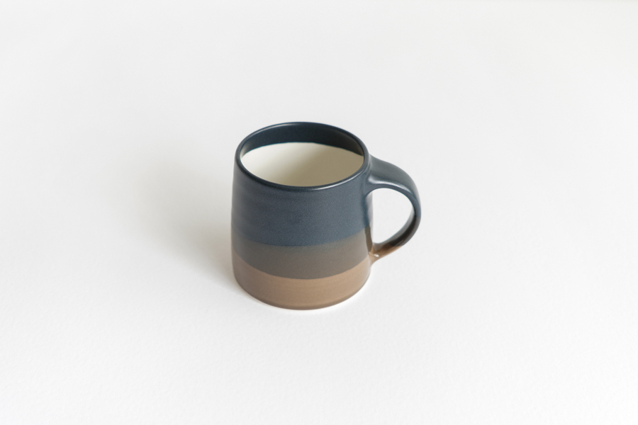 KINTO-SCS漸層馬克杯320ml(黑/棕色)