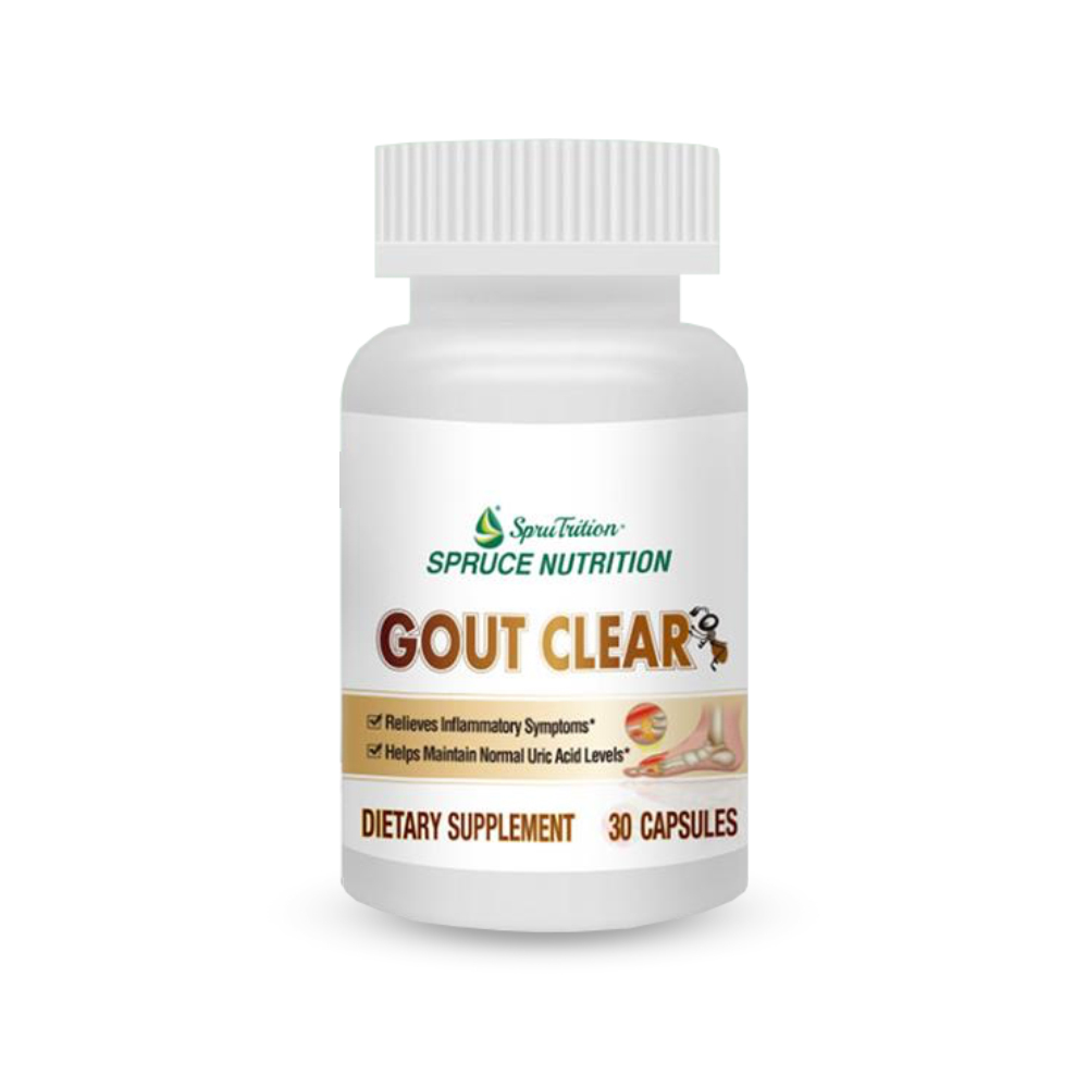 【 Spruce Nutrition 】九重配方 痛風靈 排酸膠囊｜30 粒裝（美國原裝行貨）
