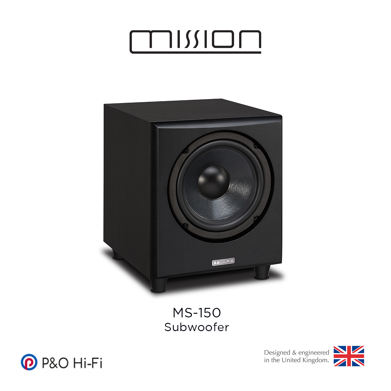 Mission MS-150 8吋超低音喇叭