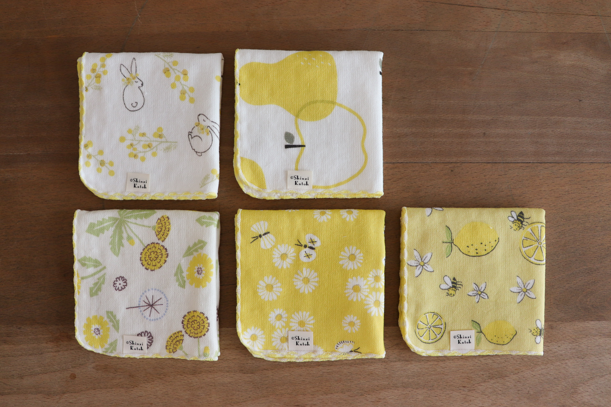 加藤真治 Shinzi Katoh 秘密花園 方巾 手帕