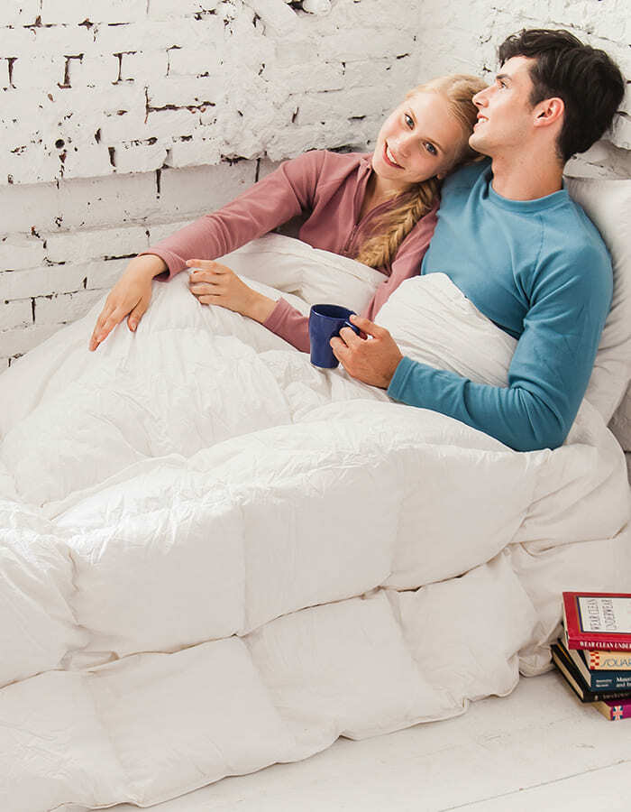 JORDON 橋登 素面雙人羽絨被 純白 180*210cm 69JDJ210