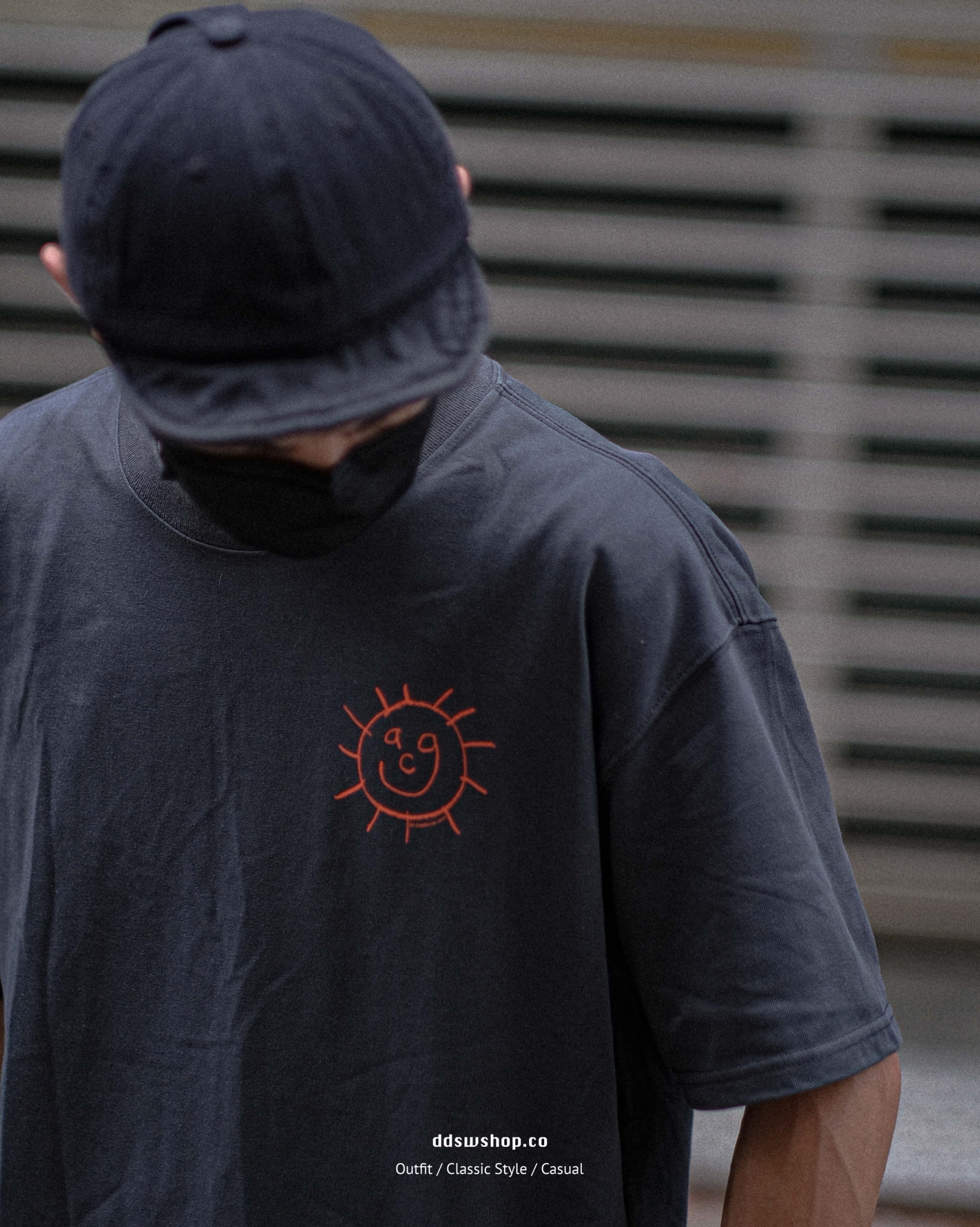 Nike ACG "Sunshine" Logo Tee 短袖 太陽塗鴉 背圖系列 炭灰色 DD8806-070