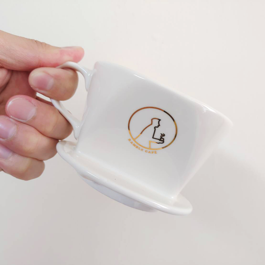 Ramble Café 金典白咖啡濾杯 1-2人用