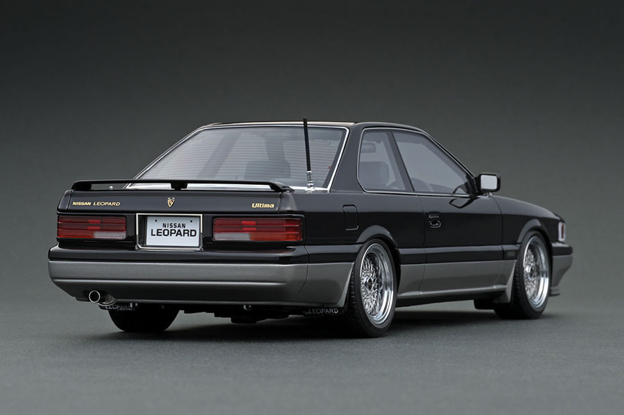 1/18 IG Nissan Leopard (F31) Ultima V30TWINCAM TURBO Black/Silver (IG1558)