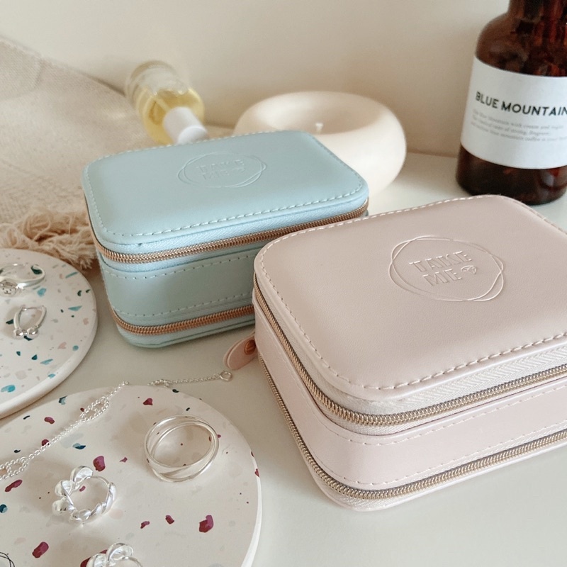 🎉Take Me 週年生日特別品牌隨身飾品收納盒🎉。Take Me 品牌訂製系列