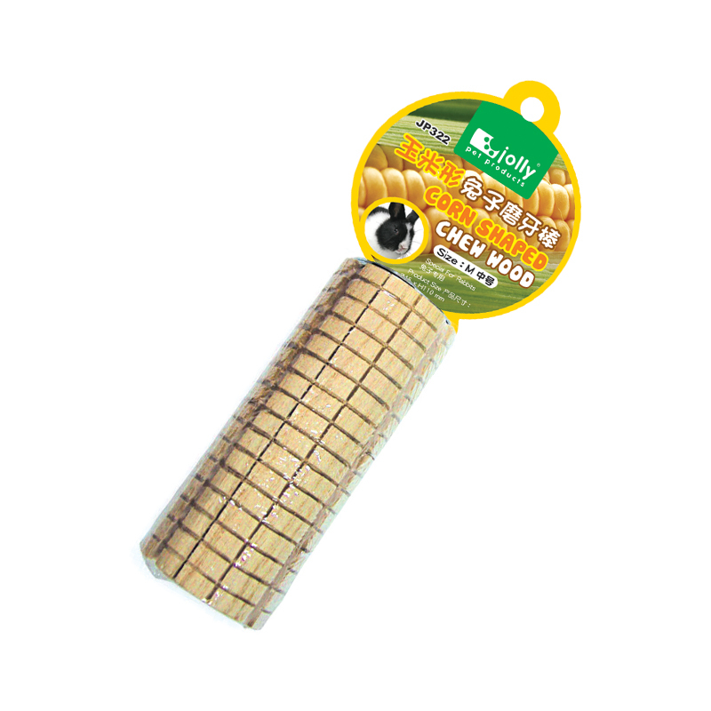 Jolly 玉米形兔子磨牙棒