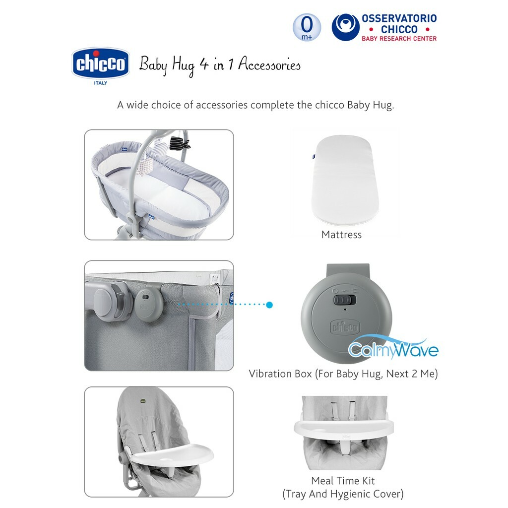 Chicco Baby Hug 4in1 Air Changing Mat - Crib Accessory
