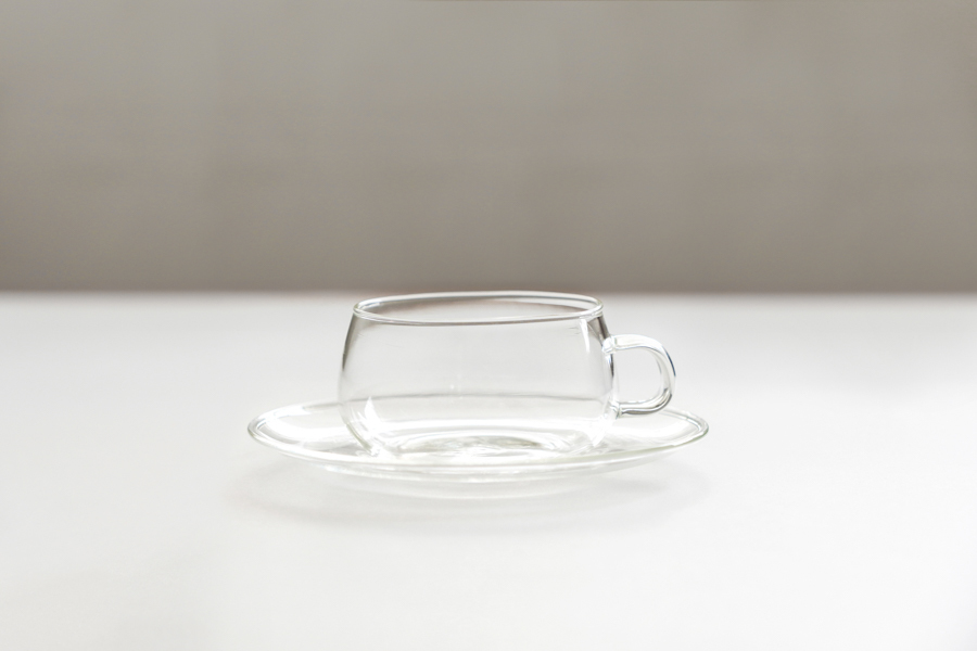 KINTO-UNITEA玻璃杯盤組230ml