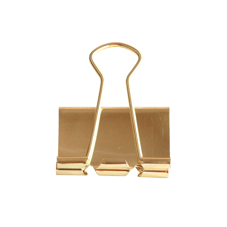 【PENROTE筆樂】金色長尾夾  (四款尺寸)