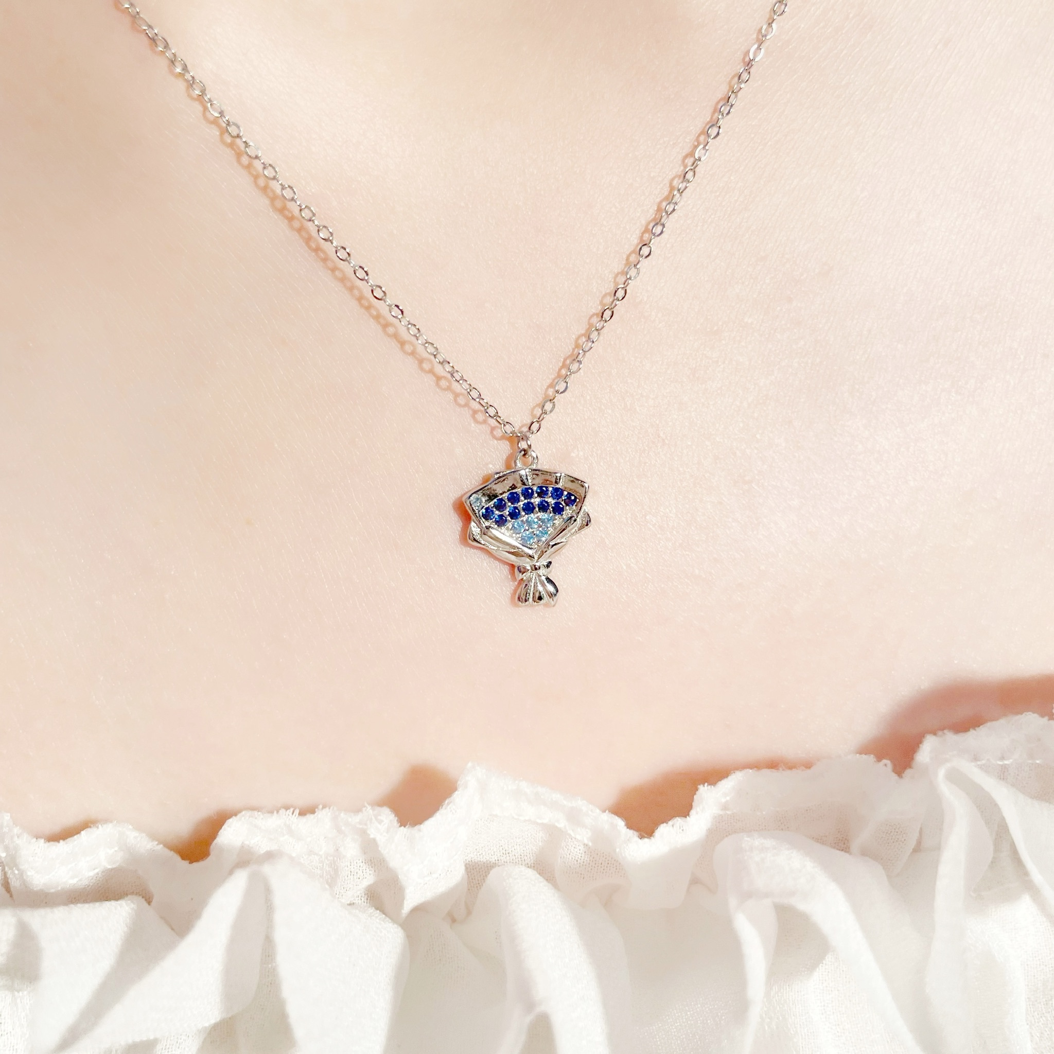 | 925銀丨溫馨花束項鍊 | NE0613 |