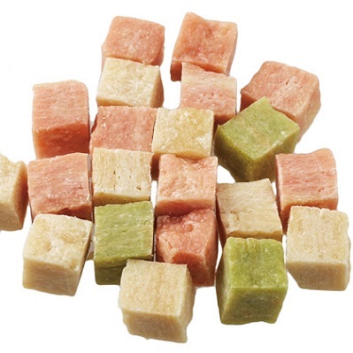 DoggyMan 什菜芝士雞肉小方塊 300g【$140 X 4 包】