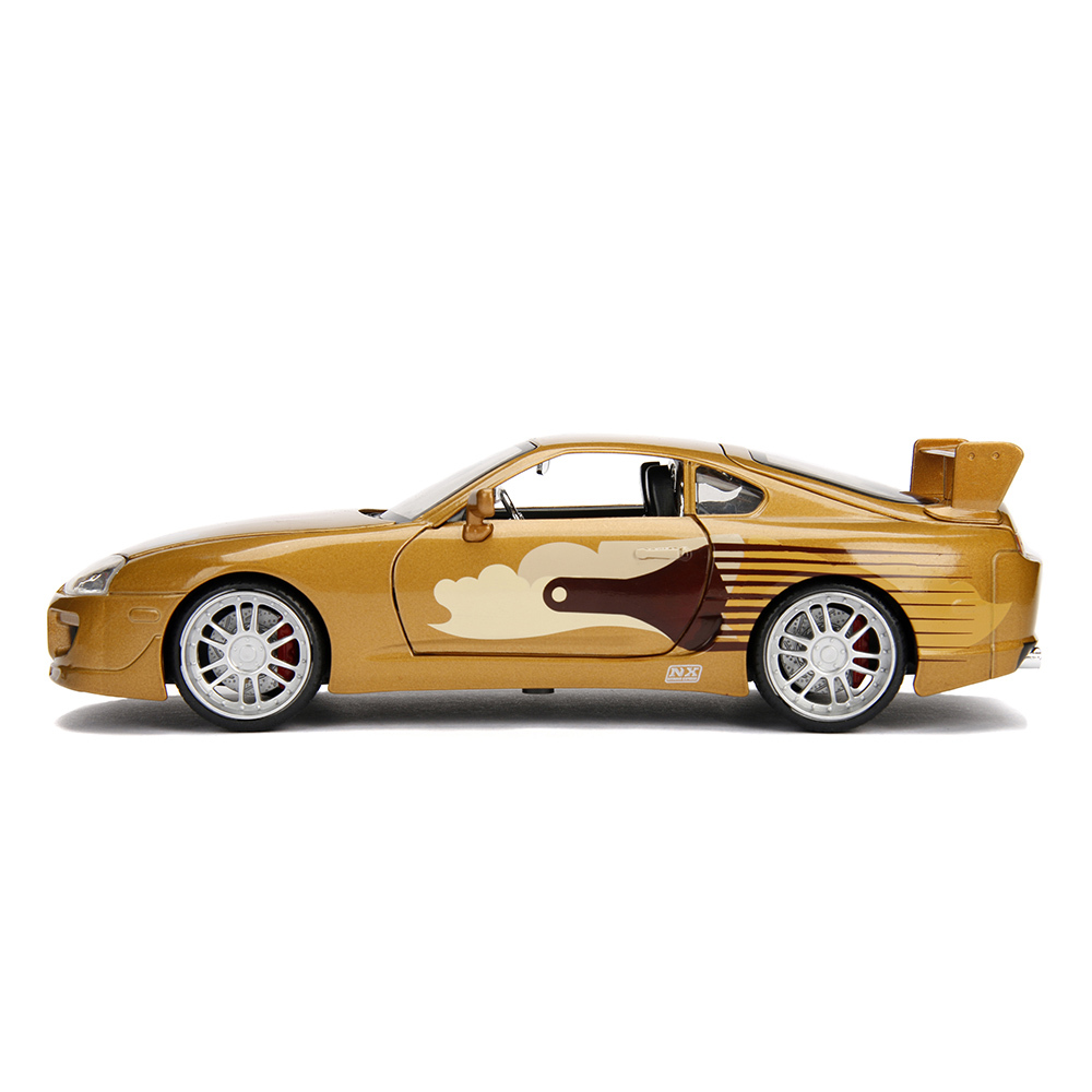 玩命關頭1:24合金車- 1995ToyotaSupra-Slapjack-Bronze