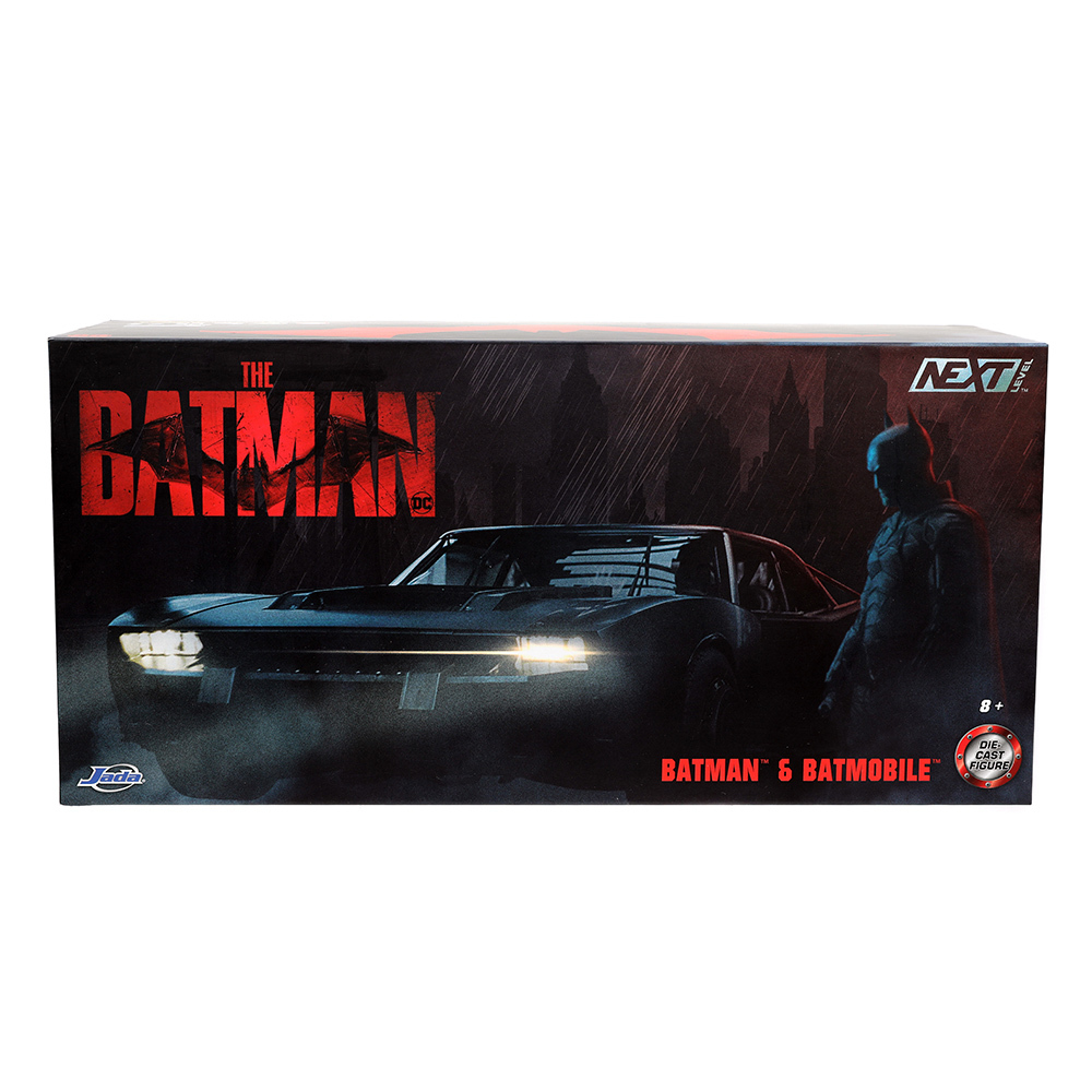 蝙蝠俠1:24合金車-2022蝙蝠車+蝙蝠俠 Convention Exclusive