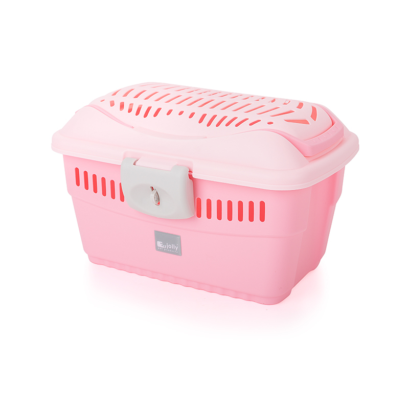 Jolly 小寵手提籃(含膠底網) - 粉紅色