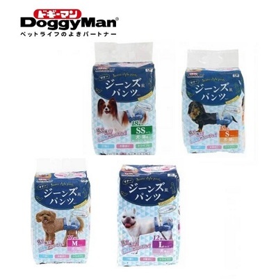 Doggy man 牛仔褲尿片 SS / S / M / L