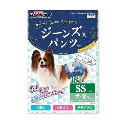 Doggy man 牛仔褲尿片 SS / S / M / L