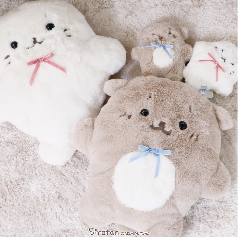 Sirotan 絨毛靠枕-RAKKOINU款 40CM