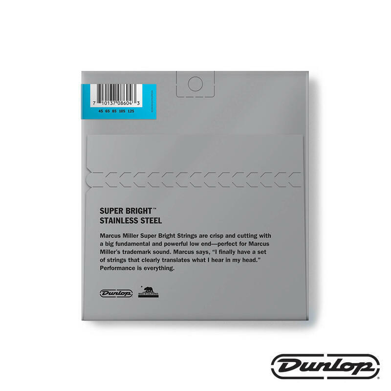 Dunlop DBMMS45125 Marcus Miller 貝斯弦 五弦 45-125