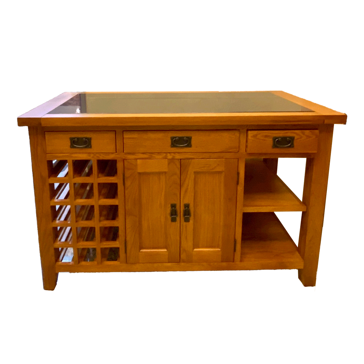 【OAK橡木】石面中島儲物酒櫃