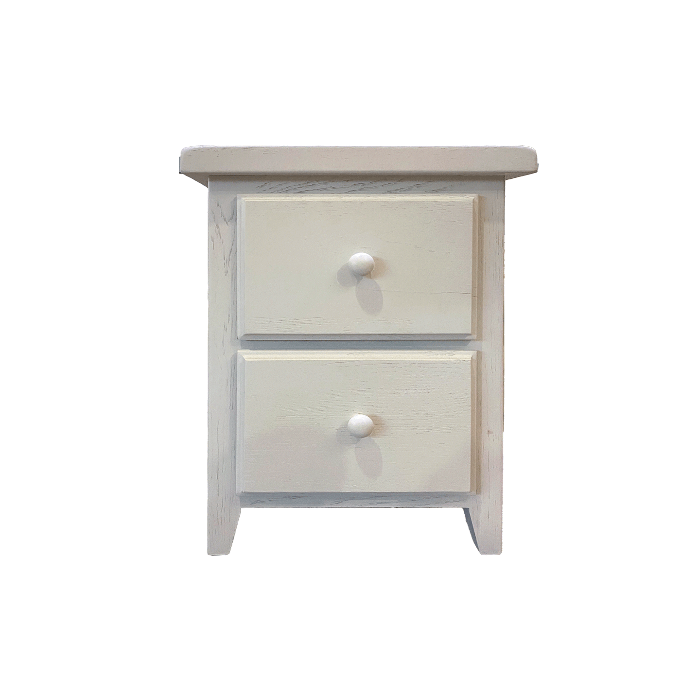 【OAK橡木】床頭櫃-白色