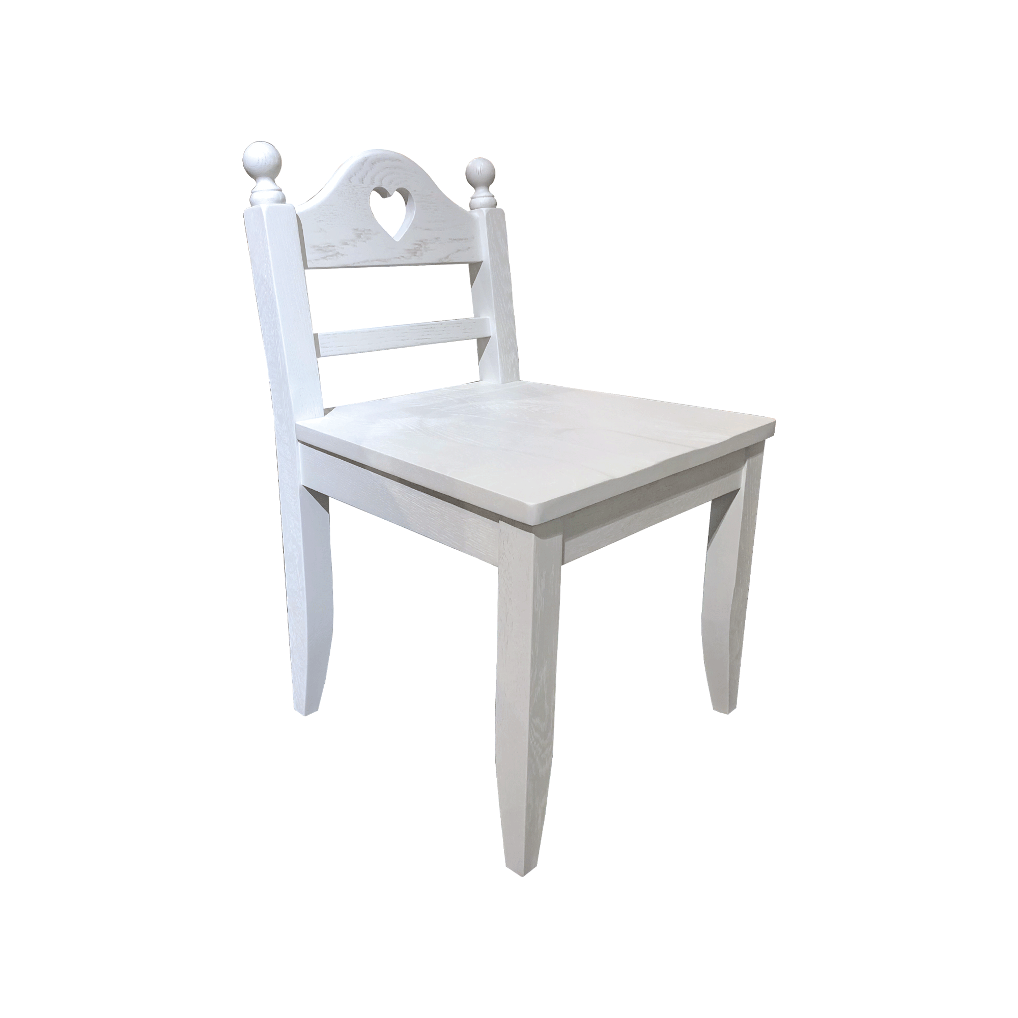 【OAK橡木】化妝椅-白色