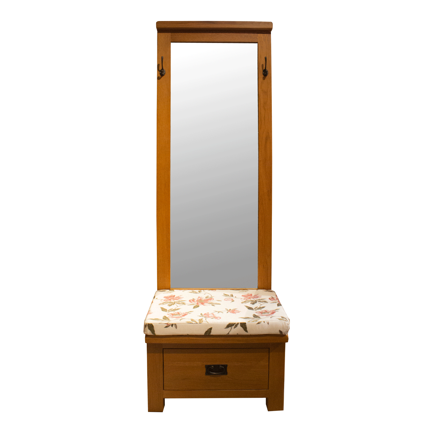 【OAK橡木】玄關鏡坐櫃