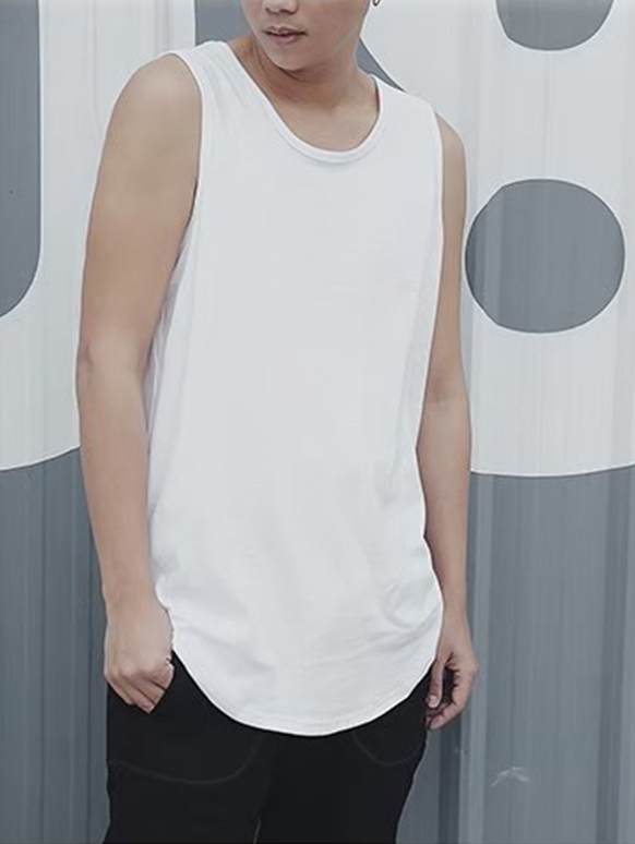 MIT 16支 無添加柔軟劑 硬挺 背心