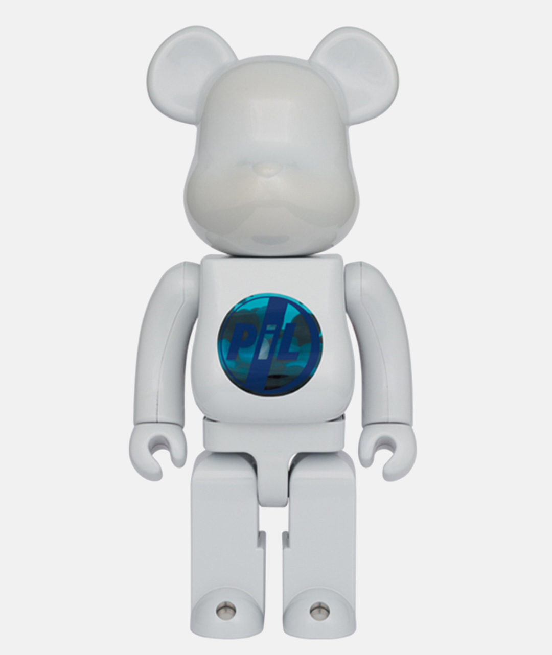 MEDICOM TOY】BE@RBRICK PIL CHROME VER. 1000%