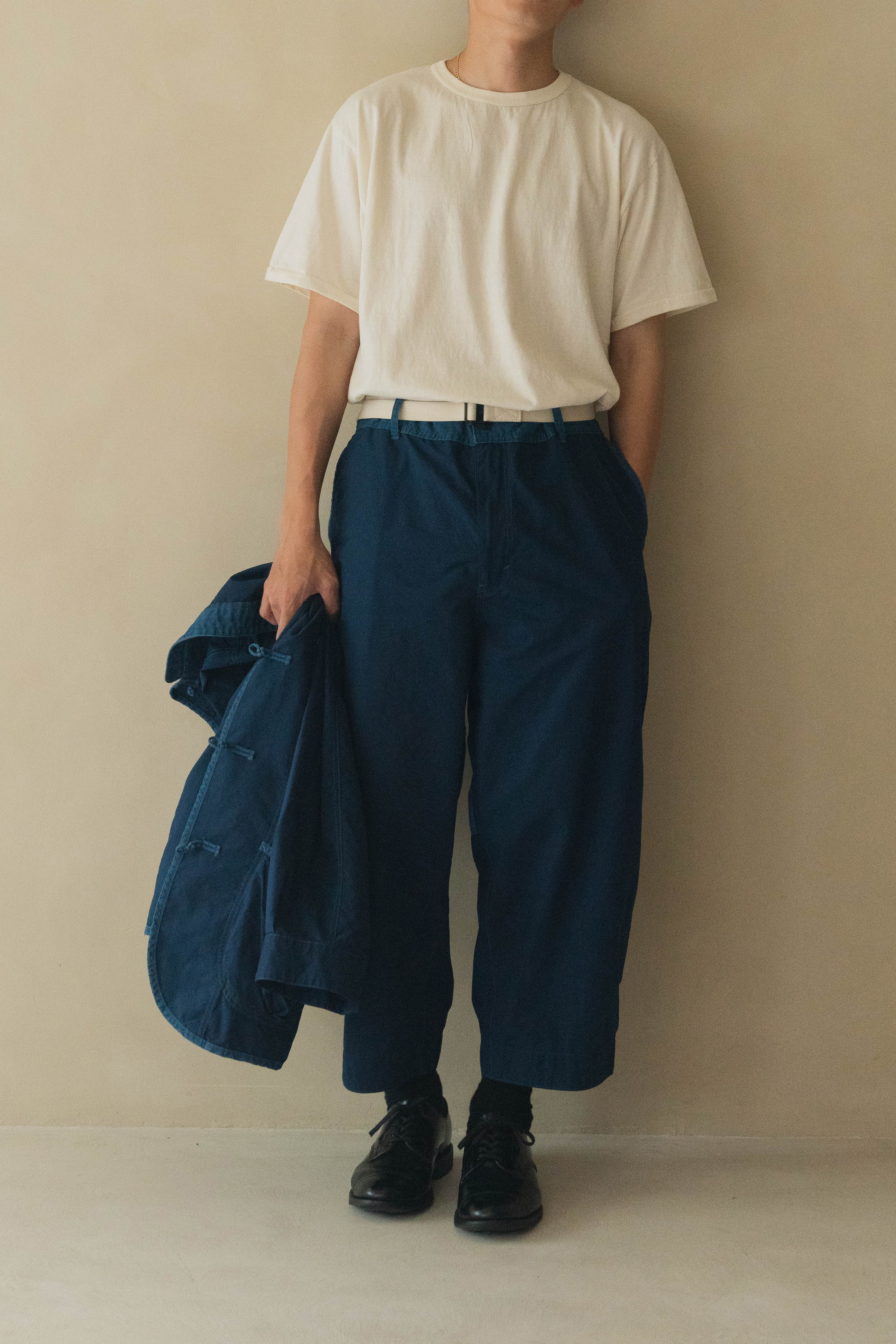 EXPECTATION/ PORTER CLASSIC MATERIAL PC KENDO WIDE PANTS