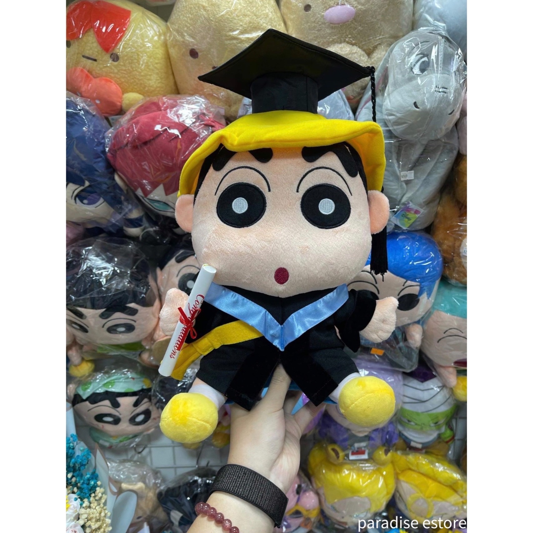 蠟筆小新畢業公仔