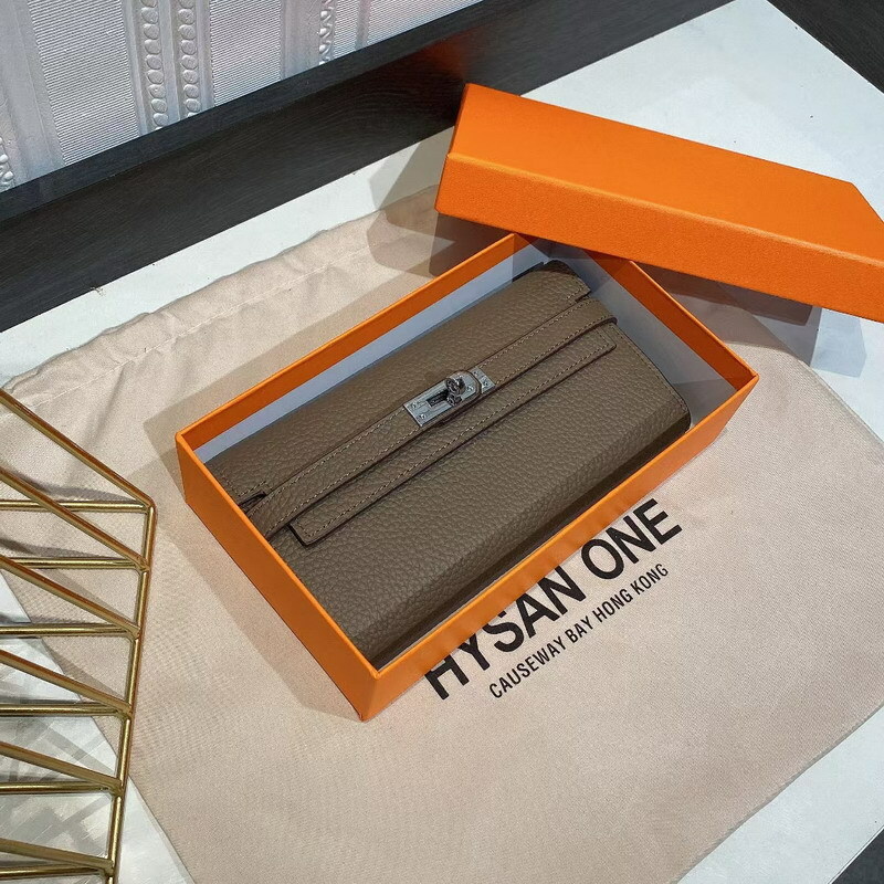 牛皮荔枝紋 凱莉長夾(多色)