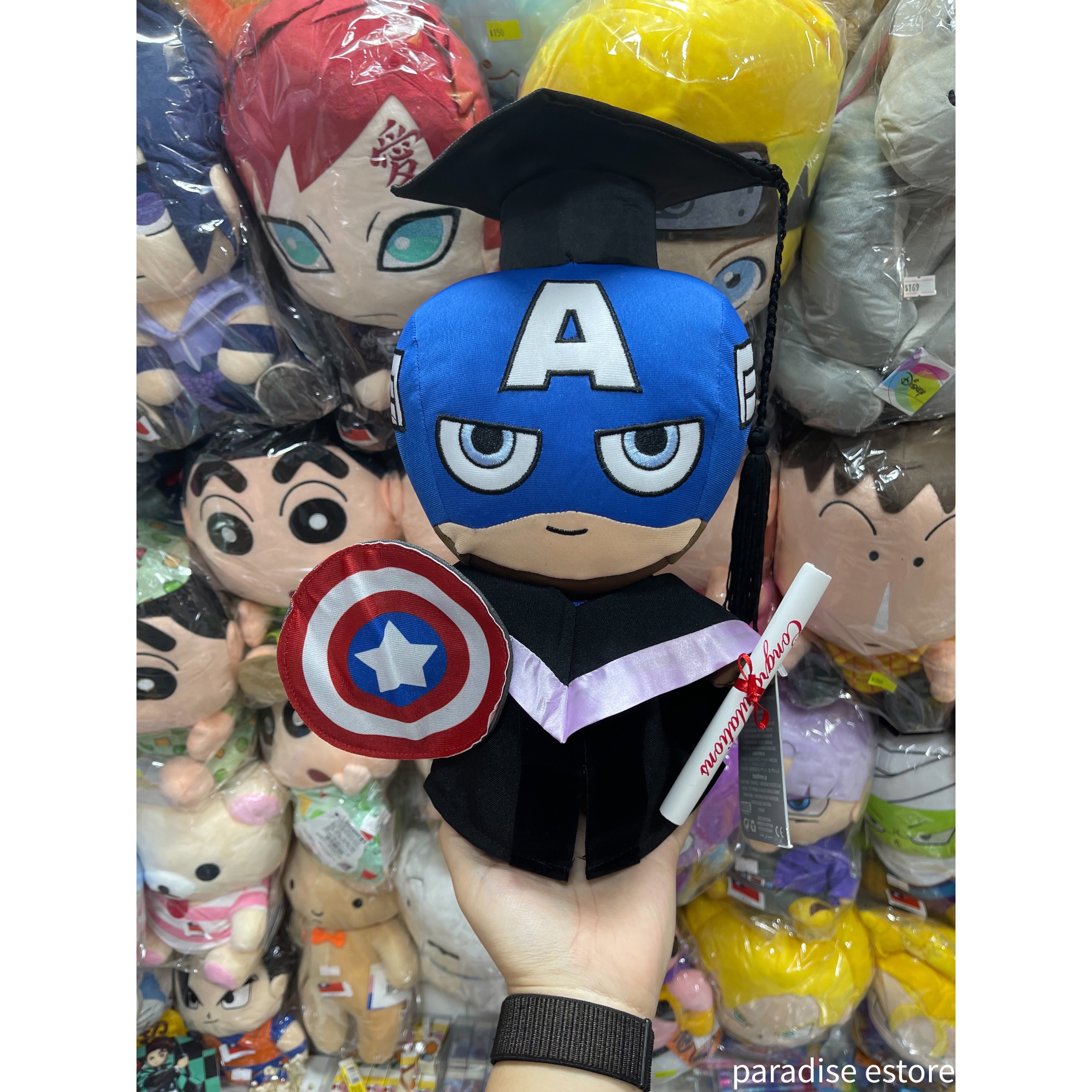 美國隊長 畢業公仔