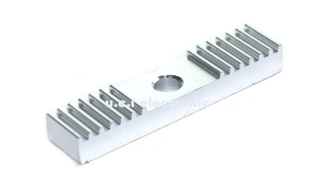 【UCI電子】(二Q-2) Reprap 3D印表機 同步帶固定片夾壓帶鋁齒片 9*40mm 氧化處理