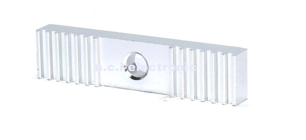 【UCI電子】(二Q-2) Reprap 3D印表機 同步帶固定片夾壓帶鋁齒片 9*40mm 氧化處理