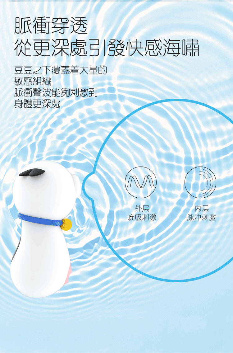 YY Horse 歪歪馬 小奶牛 吸啜旋轉按摩器