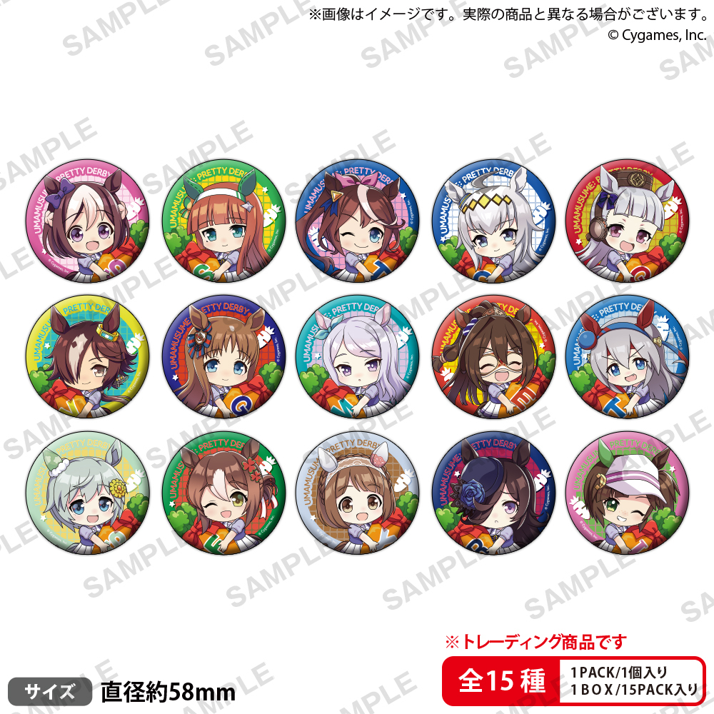 「ACG.GO」「預購」賽馬娘 Q版襟章 Vol. 1