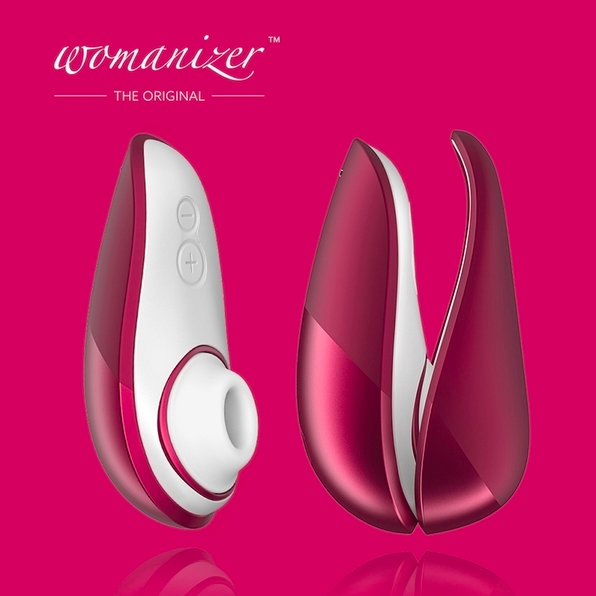 〔官方授權正貨〕德國名牌 Womanizer Liberty 便攜式陰蒂吸啜器 (酒紅色／薰衣草紫色／玫瑰紅色／粉藍色）