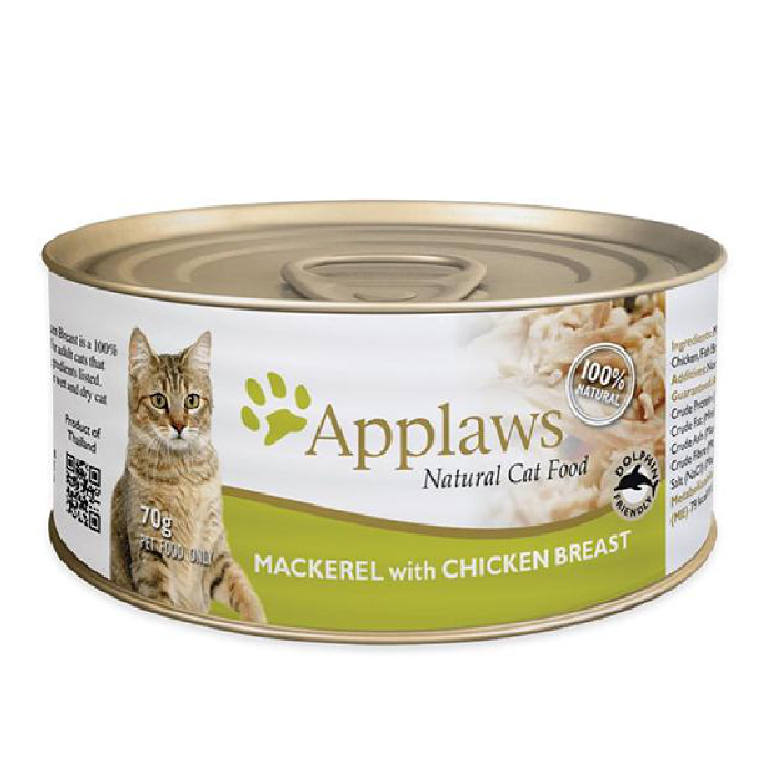 Applaws⎜全天然貓罐頭 70g 鯖魚+雞胸