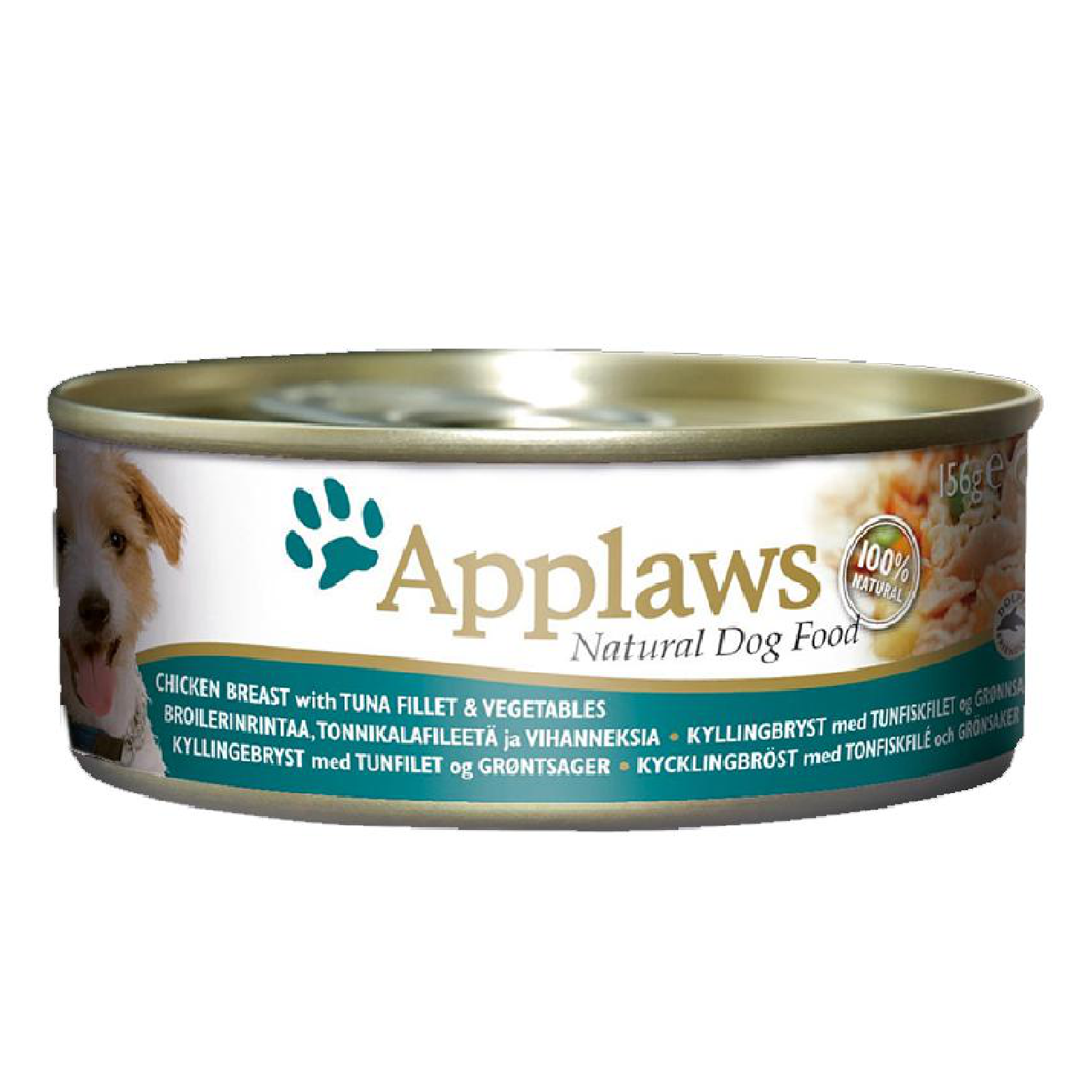 Applaws⎜全天然狗罐頭 156g 雞柳+吞拿魚+蔬菜